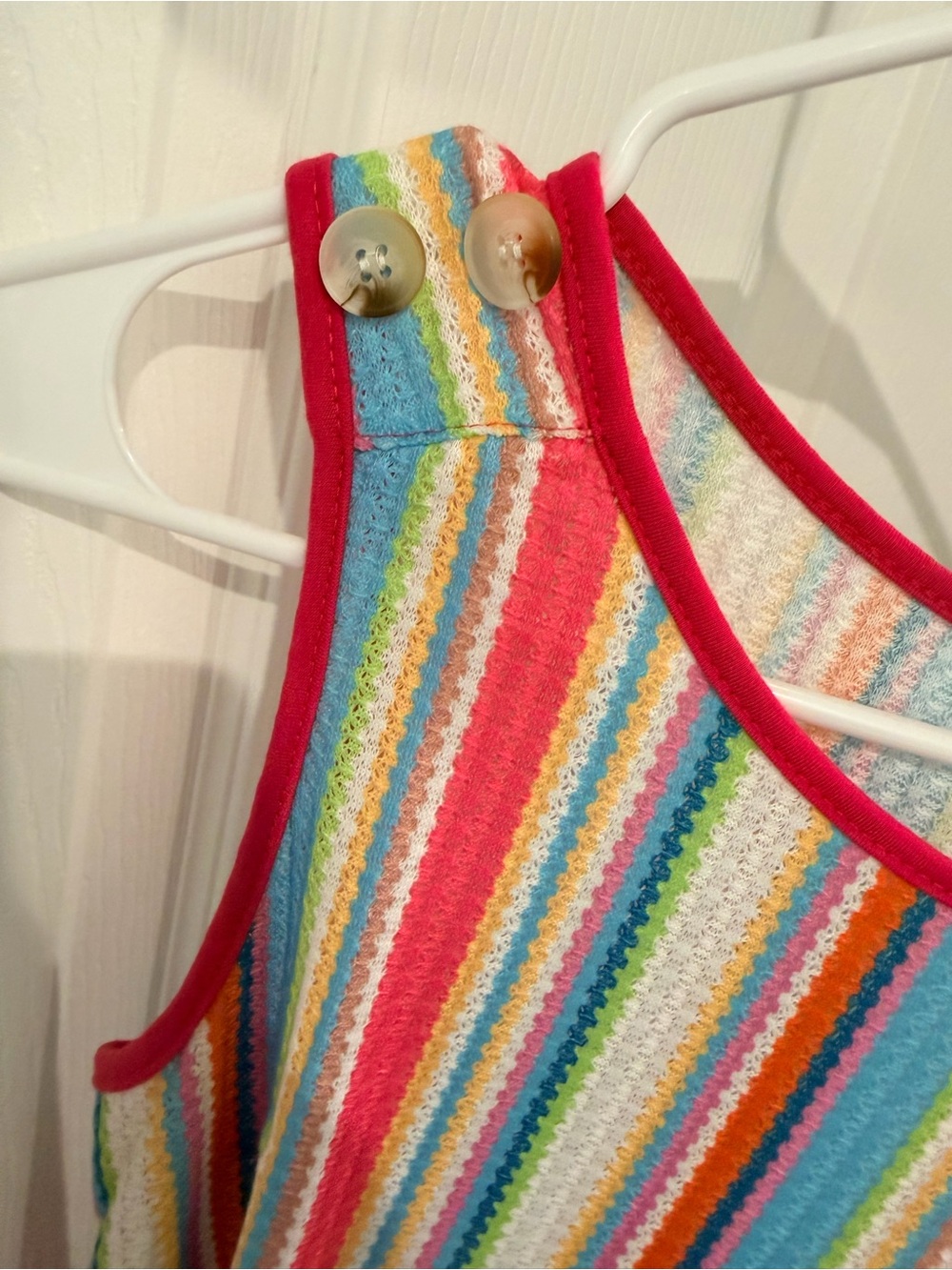 Striped Knit Tank Top - Multicolor - Picture 4 of 4